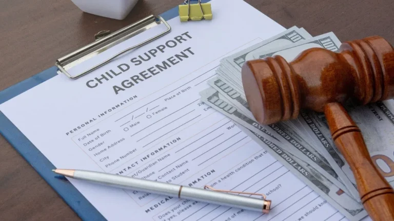 child support agreement paperwork